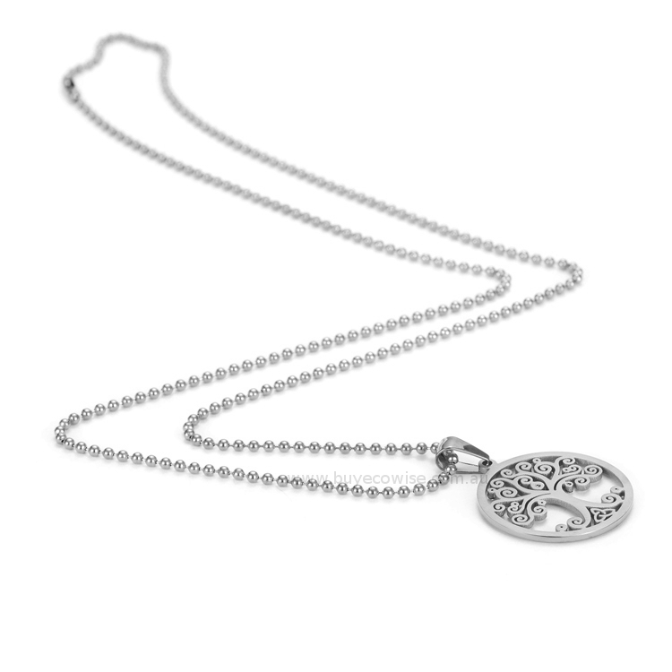 Tree of life hot sale necklace stainless steel