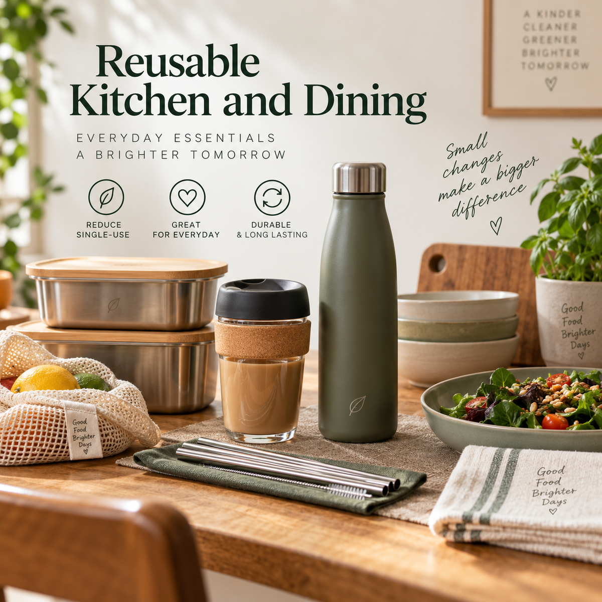 Reusable Kitchen & Dining
