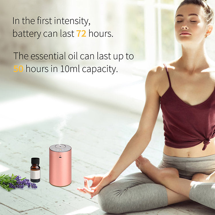 Portable Car Aroma Oil Nebuliser Diffuser