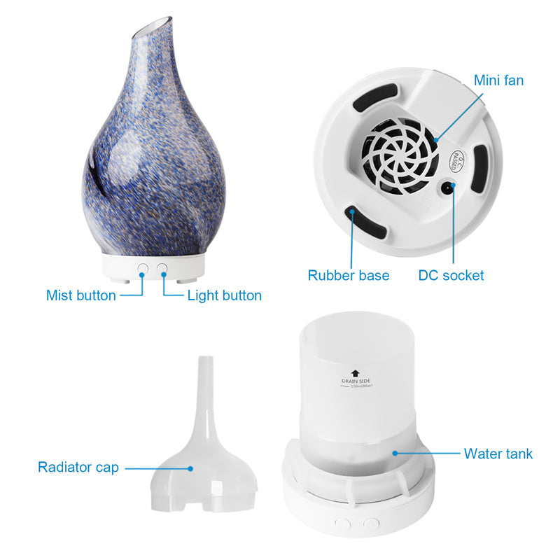 Sleek Glass Essential Oil Diffuser