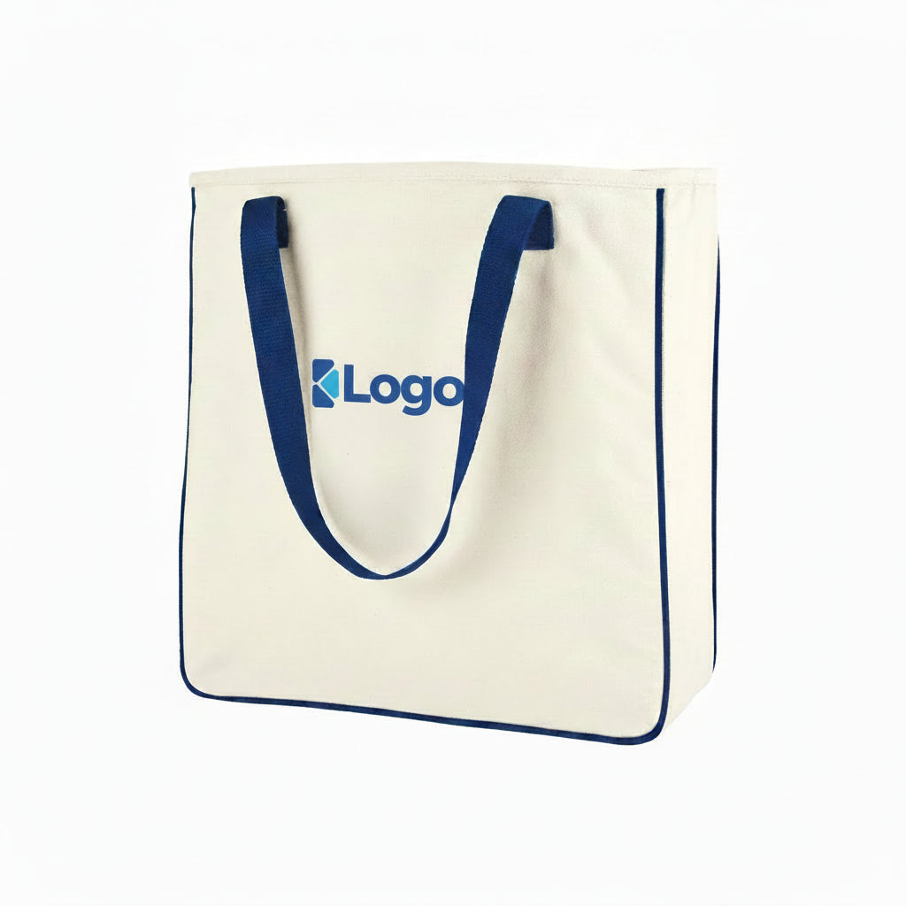 Shoppers Delight Natural Hip Cotton Tote Bag