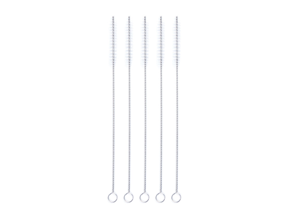 5 Pack Stainless Steel Straw Cleaning Brush