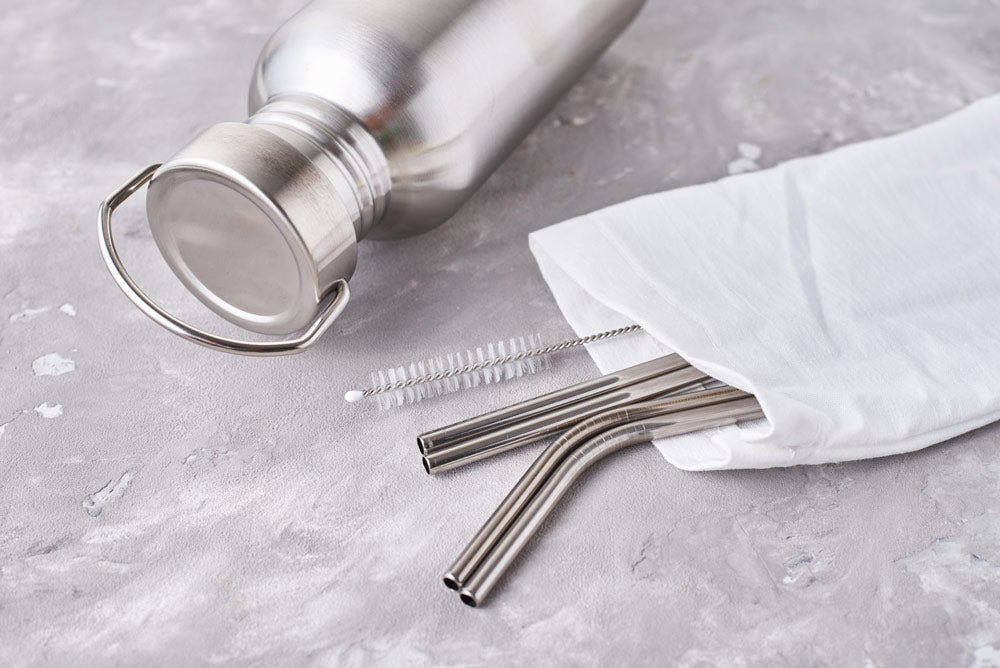 5 Pack Stainless Steel Straw Cleaning Brush