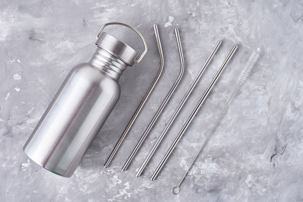 10 Pack Stainless Steel Straw Cleaning Brush