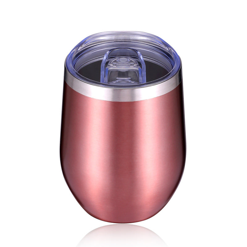 Rose Gold Insulated Wine Tumbler 2-Pack 355ml