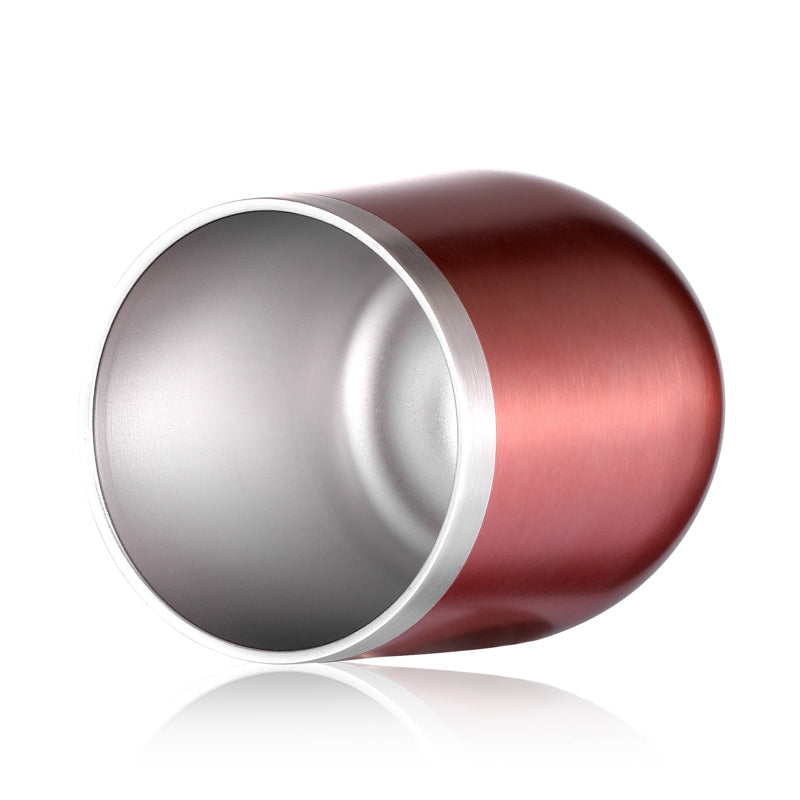 Rose Gold Insulated Wine Tumbler 2-Pack 355ml