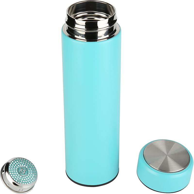 Slimline Stainless Steel Water Bottle 500ml