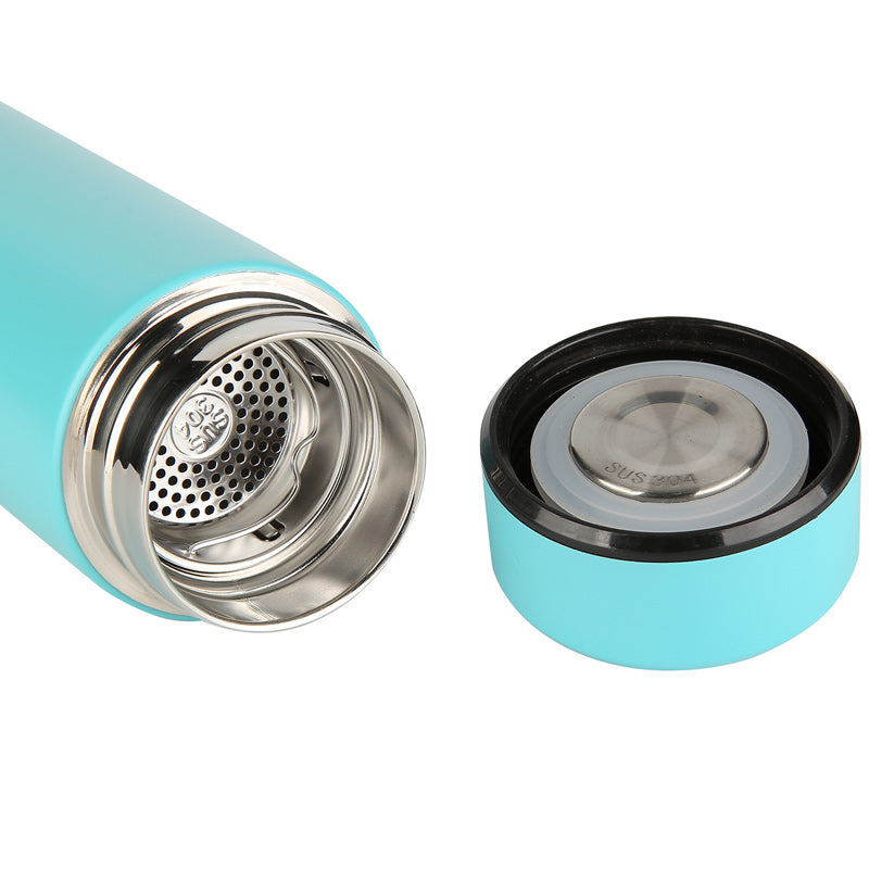 Slimline Stainless Steel Water Bottle 500ml