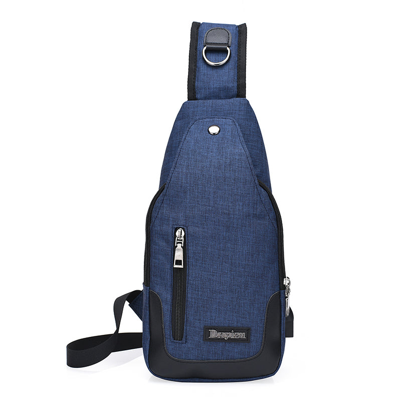 Cross Body Sling Bag Backpack with USB Charge