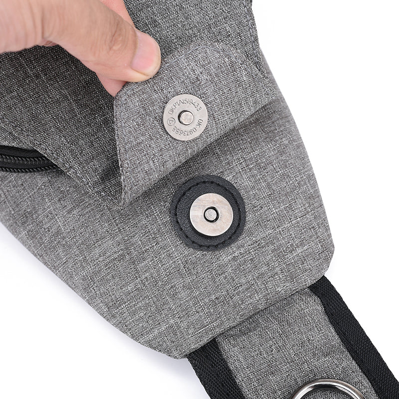 Cross Body Sling Bag Backpack with USB Charge