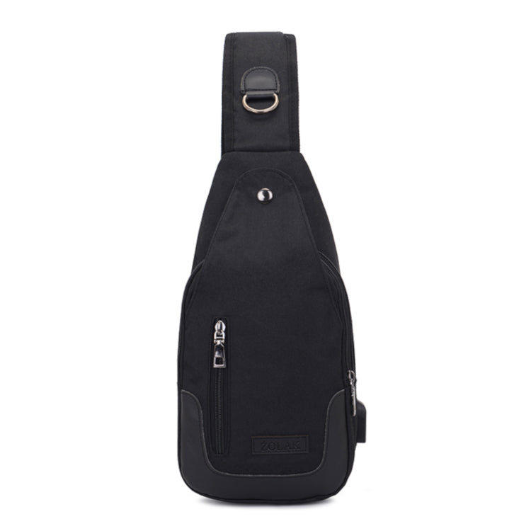 Cross Body Shoulder Sling Bag with USB Charge