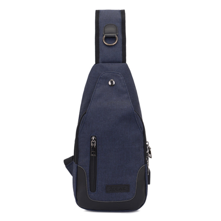 Cross Body Shoulder Sling Bag with USB Charge