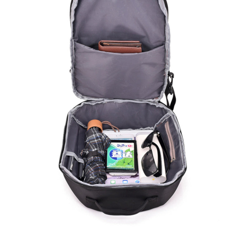Anti-Theft Sports Shoulder Chest Bag with USB Charge