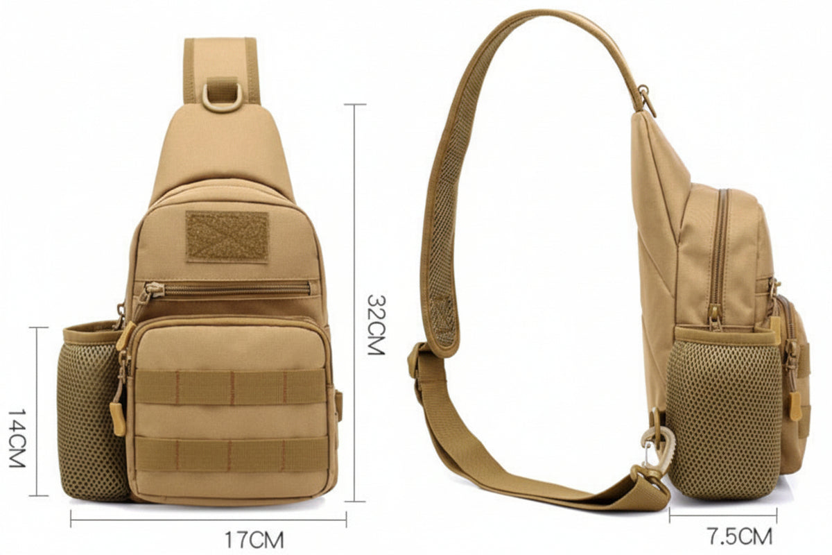 Sports Camouflaged Cross Body Chest Sling Bag