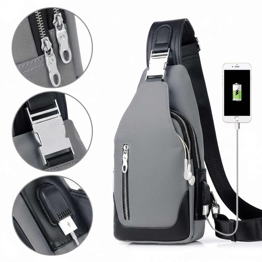Business or Leisure Shoulder Cross Body Chest Bag