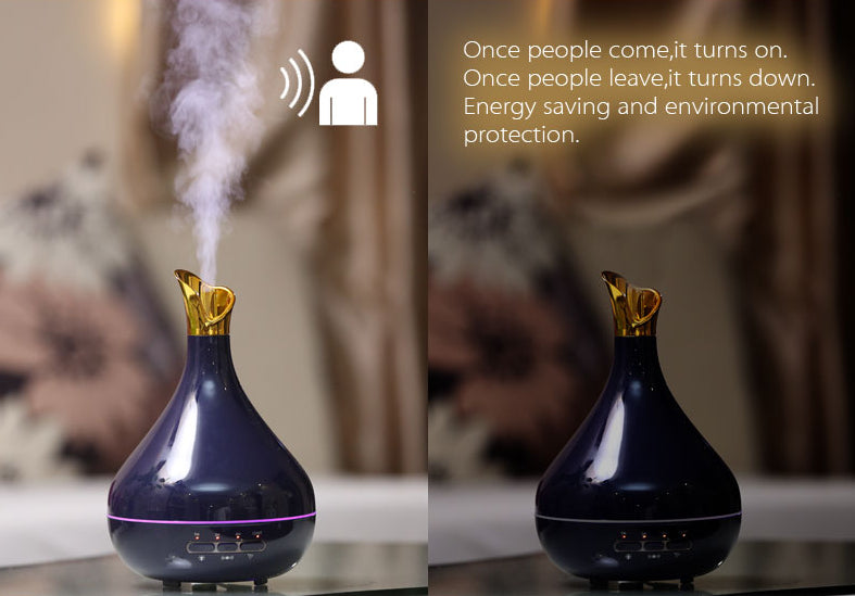 Ultrasonic Aroma Essential Oil Diffuser with Sensor