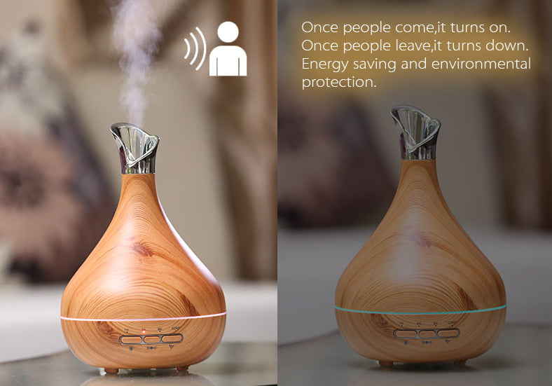 Ultrasonic Aroma Essential Oil Diffuser with Sensor