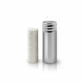 Natural Silk Dental Floss in Stainless Steel Bottle